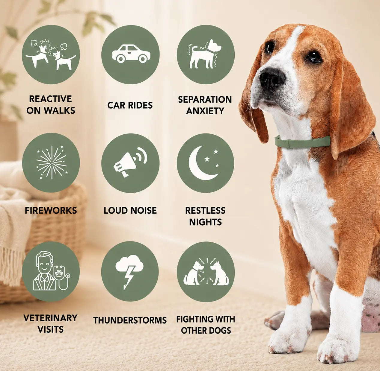 Pet Calming and Soothing Collar
