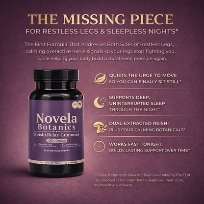 Novela Botanics Reishi Relax Gummies