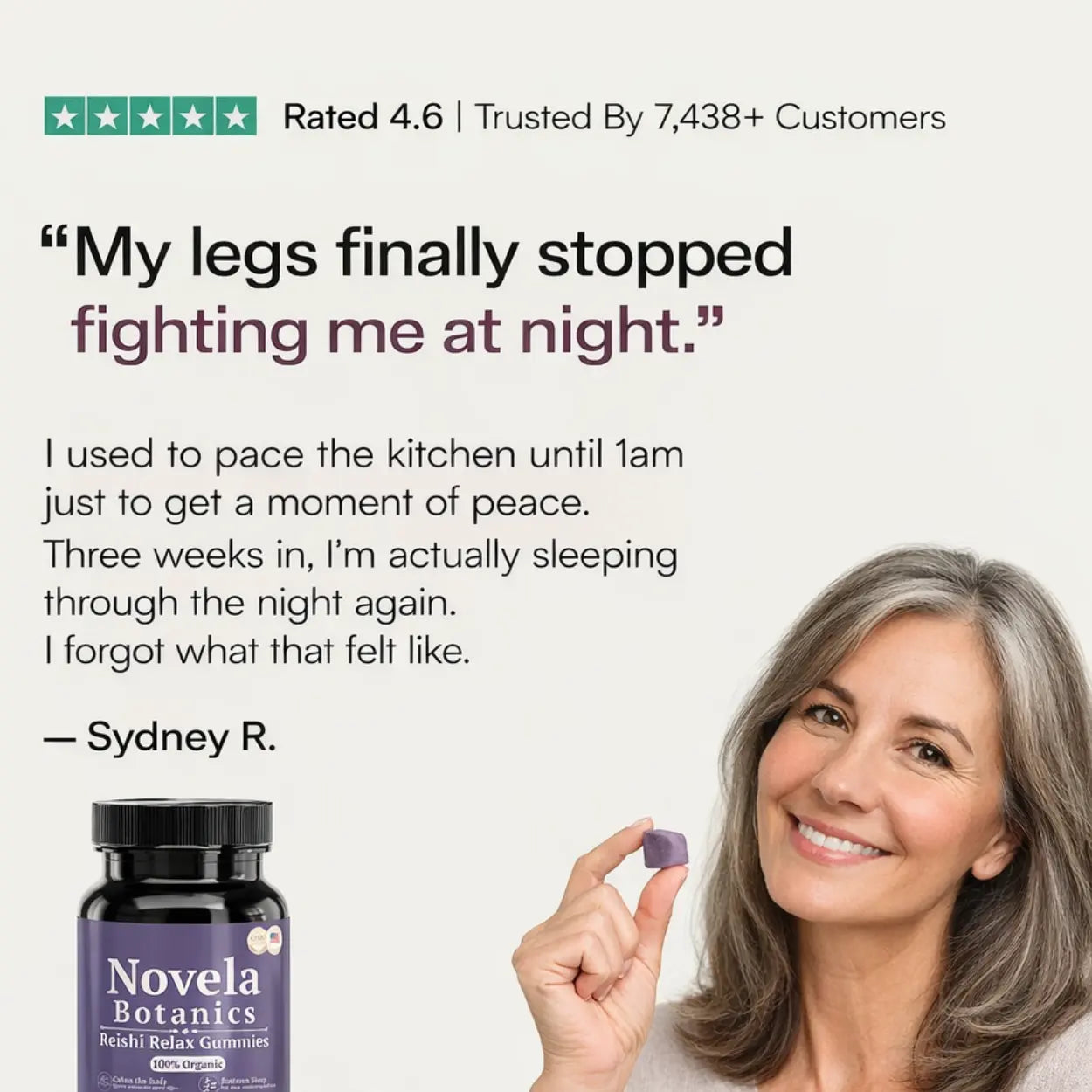 Novela Botanics Reishi Relax Gummies